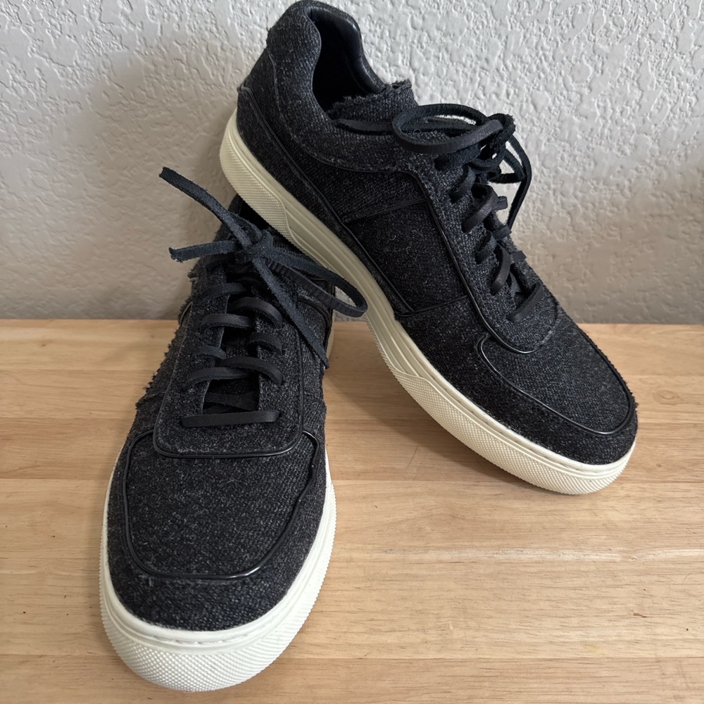 Alejandro Ingelmo Grey Toby Fabric Low Top - Picture 2 of 12